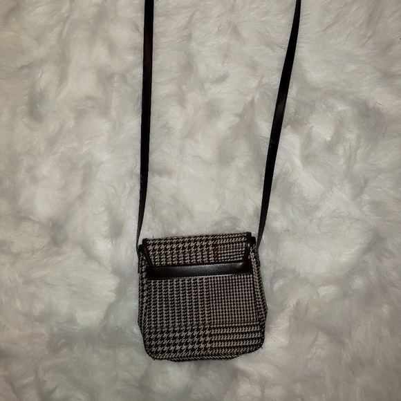 Vintage Brown Plaid Ralph Lauren Crosbody - Picture 2 of 4